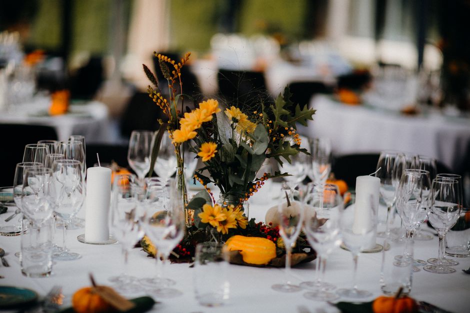 Paisley patroon motief inspiratie voor herfstdiners